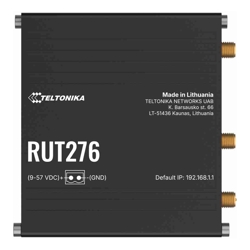 Teltonika | RUT276 | Dual SIM Redcap 5G Compact Industrial Router ** PSU not included **