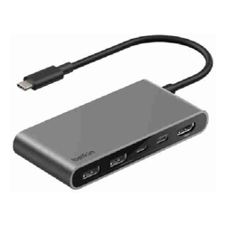 Belkin 5-Port USB-C Hub with Dual USB-C Ports
