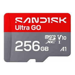 SanDisk 256GB Ultra GO microSD UHS-I Card (SDSQUGN-0256G-GN6MN)