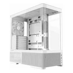 Antec C6 Curve AIR - White, ATX/mATX/ITX, steel/glass, 7 slots, 450mm GPU, 180mm CPU, 3 PWM fans, USB-C 10Gbps