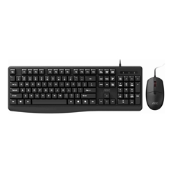 AOC KM170B/97 Wired Home & Office Keyboard + Mouse Combo 1.5M cables Black