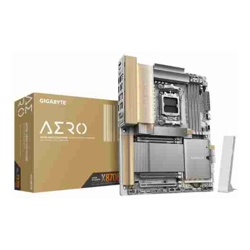 Gigabyte X870E AERO X3D DK WOOD AM5 DDR5 256GB USB4 Wi-Fi7 MT7927, RZ738 5GbE PCIe5 M.2 PCIe5/4 HDMI ALC1220 ATX