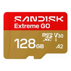 SanDisk 128G Extreme GO microSD UHS-I Card (SDSQXGN-128G-GN6MN)