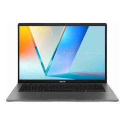 Asus Vivobook S14 S3407CA 14in WUXGA 1920x1200 OLED 16:10 Ultra 7 255H Intergrated GPU 16GB DDR5 512GB M.2 NVMe Backlit Chiclet Keyboard w/ Copilot Key Matte Gray Win 11 Home 1Y Warranty