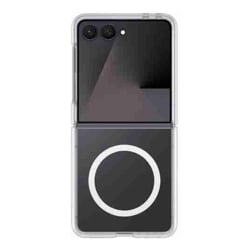 OtterBox Thin Flex Magnets Samsung Galaxy Z Flip8 5G (6.9") Case Clear (77-000593) Antimicrobial DROP+ Military Standard 7 Years Warranty