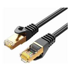 8Ware CAT7 Cable 2m Black Color RJ45 Ethernet Network LAN UTP Patch Cord Snagless