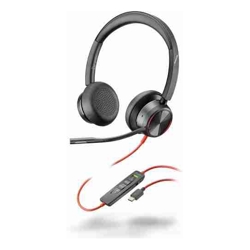 HP POLY BLACKWIRE 8225 STEREO USB -C HEADSET USB-C/A ADAPTER