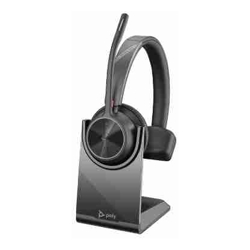 POLY VOYAGER 4310 MICROSOFT TE AMS CERTIFIED HEADSET BT700 D ONGLE CHARGING STAND