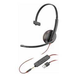 POLY BLACKWIRE 3215 MONAURAL U SB-A HEADSET