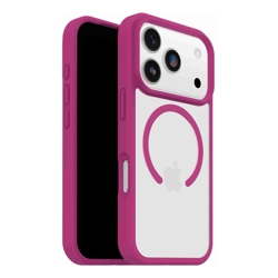 OtterBox React MagSafe Apple iPhone 18 Pro Max / iPhone 17 Pro Max (6.9") Case Rose Crystal (Pink/Clear) (77-98654) 7 Years Warranty