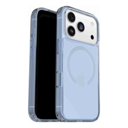 OtterBox Symmetry Clear MagSafe Apple iPhone 17 Pro (6.3") Case Blue Bliss (Clear) (77-98849) DROP+ 3X Military Standard 7 Years Warranty