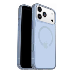 OtterBox Symmetry Clear MagSafe Apple iPhone 18 Pro Max /17 Pro Max (6.9") Case Blue Bliss (Clear) (77-98874)  7 Years Warranty