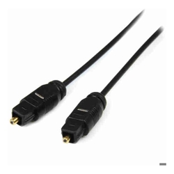 StarTech 15ft Thin Toslink Digital Optical SPDIF Audio Cable