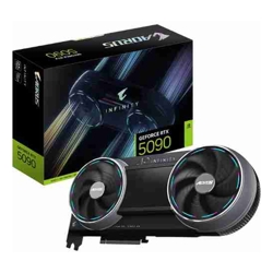 Gigabyte AORUS GeForce RTX 5090 INFINITY 32G, 2655 MHz, CUDA 21760, 28 Gbps, GDDR7, 512 bit, PCI-E 5.0, PSU 1000W, DisplayPort 2.1b *3 HDMI 2.1b *1