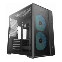 Deepcool CG590 MESH 2F Mid Tower ATX Case 2 Pre-installed Fan USB3.0 x2Gen2 Type-C x1HD Audio x1