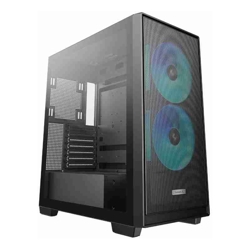 Deepcool CG580 MESH 2F High Airflow Dual Chamber ATX Case 2 Pre-Installed Fans USB3.0x2/Gen2 Type-Cx1/AudioMicx1
