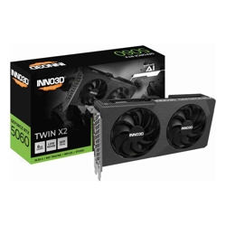 Inno3D nVidia GeForce RTX 5060 TWIN X2 V2  8GB GDDR7 2497MHz Boost Clock RAM 28Gbps 3xDP 1xHDMI 225x116x41mm