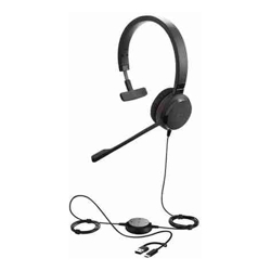 JABRA CORDED EVOLVE 30 II MS MONO HEADSET.3.5MM,USB-A/C