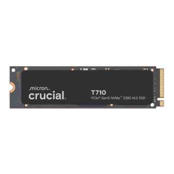 Crucial T710 1TB PCIe Gen5 NVMe 2280 SSD - 14900/13700 MB/s R/W 600TBW 2.2M IOPs 1.5M hrs MTTF with DirectStorage for Intel  AMD 5yrs