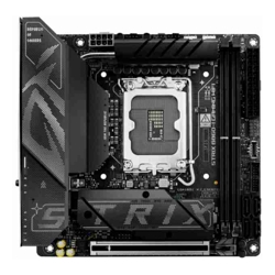 ASUS ROG STRIX B860-I GAMING WIFI LGA1851 Mini-ITX Motherboard 128GB, DDR5, 1 x PCIe 5.0,  2 x M.2 slots,  4 x SATA, WiFi 7, 1 x HDMI, 1 x DP