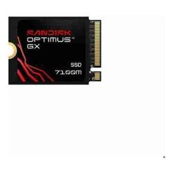 SANDISK Optimus GX 7100M NVMe SSD - 1TB, M.2 2230, Read 7,250MB/s Write 6,900MB/s, 5 Yr Warranty