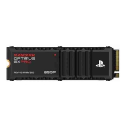 SANDISK Optimus GX PRO 850P NVMe SSD for PS5 consoles - 2TB, Read 7,300MB/s Write 6,600MB/s, 5 Yr Warranty