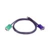 Aten - Aten 2L-5205U KVM Cable SPHD15M USB HD15M 5m