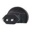 Power Adapters - Mystery PA-4523 Black in-line adapter to convert Schuko Power Plug to Italy 3-Pin plug | MegaBuy Computer Parts