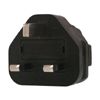 Power Adapters - Mystery PA-6015 Black in-line adapter to convert US 3-Pin Plug to a UK 3-Pin plug | MegaBuy Computer Parts
