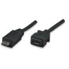 USB 2.0 Cables - 8Ware UC-2002AUB USB 2.0 Certified Cable USB A Male to Micro-USB B Male Black 1.8m