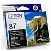 Epson - Epson C13T087190 Photo Black Ink Cartridge GENUINE
