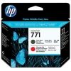 HP - HP CE017A No.771 Matte Black and Chromatic Red DesignJet Printhead GENUINE
