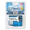 Brother - Brother TZE-261 36mm Black on White TZ Tape GENUINE
