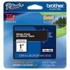 Brother - Brother TZE-355 24mm White on Black TZ Tape GENUINE