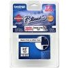 Brother Tapes - Brother TZE-S221 9mm Black on White Strong Adhesive TZ Tape GENUINE