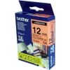 Brother Tapes - Brother TZE-B31 12mm Black on Fluoro Orange TZE Tape GENUINE