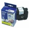Brother - Brother TZE-263 Blue Printing on White Tape 36mm 8 M (PT-3600 530 9200DX 9500PC 9600 Only)