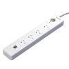 Surge Protectors - Huntkey 4 Outlet Surge Protected Powerboard with Dual 5V 2.1A USB Ports | MegaBuy Computer Parts