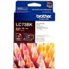 Brother - Brother LC73BK Black High Yield Ink Cartridge (0.6K) GENUINE