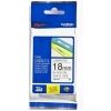 Brother Tapes - Brother TZE-241 18mm Black on White TZE Tape GENUINE