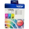 Brother - Brother LC135XL 3-Pack CMY Colour Value Pack (1.2K/ea) GENUINE