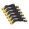 APC - APC Power Cord Kit (6 ea)- Locking- C13 to C14- 1.8m