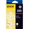 Epson - Epson 252 STD Capacity DURABrite Ultra Yellow Ink for WorkForce Pro WF-3620 3640 7610 7620