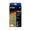 Epson - Epson 252XL High Capacity 4 Colour Value Pack (Black/Cyan/Magenta/Yellow) for WF3620 WF7620