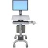 Ergotron Brackets & Mounting - Ergotron 24-198-055 Work Fit Sit-Stand Ergonomic LCD WKSTN