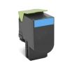 Lexmark - Lexmark 70C8HCE 708HCE Cyan High Yield Corporate Toner Cartridge 3K CS310/CS410/CS510