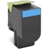 Lexmark - Lexmark 80C8XCE 808XCE Cyan Extra High Yield Corporate Toner Cartridge 4K CX510