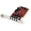 USB 3.0 Cards - StarTech 4-Port PCI SuperSpeed USB 3.0 Adapter Card with SATA/SP4 Power