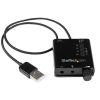 Sound Cards - StarTech USB Stereo Audio Adapter External Sound Card with SPDIF Digital Audio