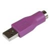 USB 2.0 Cables - StarTech Replacement PS/2 Keyboard to USB Adapter F/M